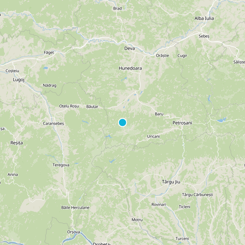 Hunedoara Static Map