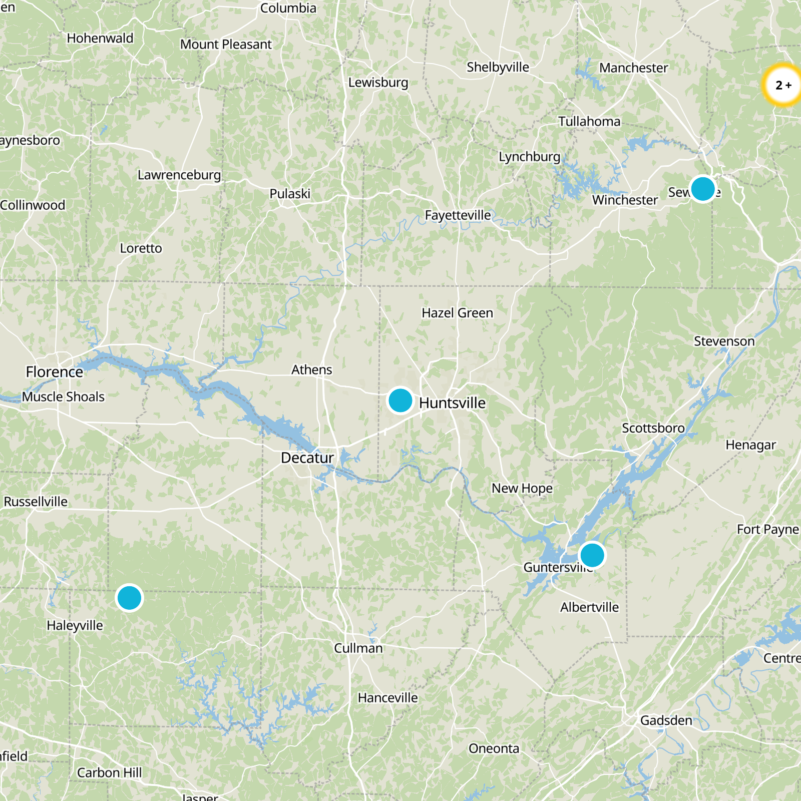 Madison County Static Map