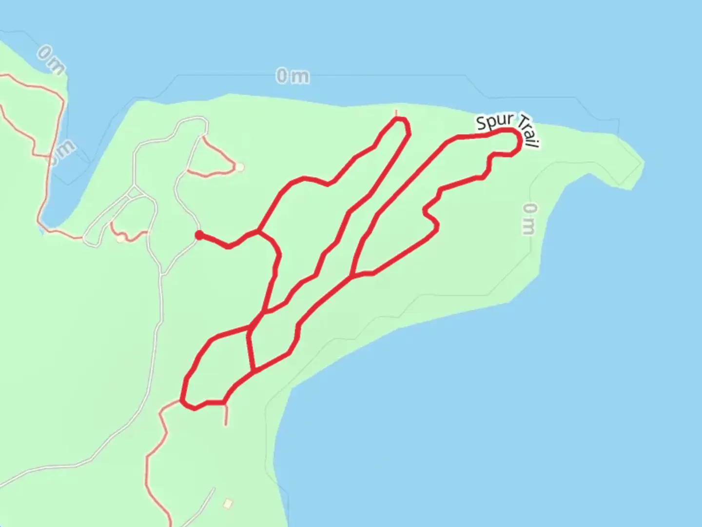 An image depicting the trail Arrowhead Self-Guided Nature Trail Loop and its surrounding area.