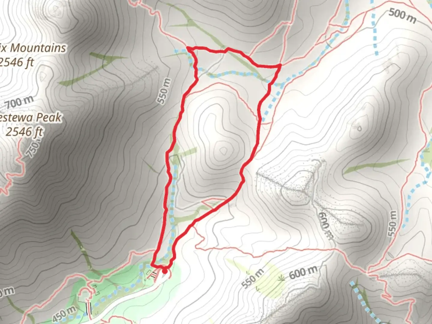 An image depicting the trail Freedom and Nature Loop Trail and its surrounding area.