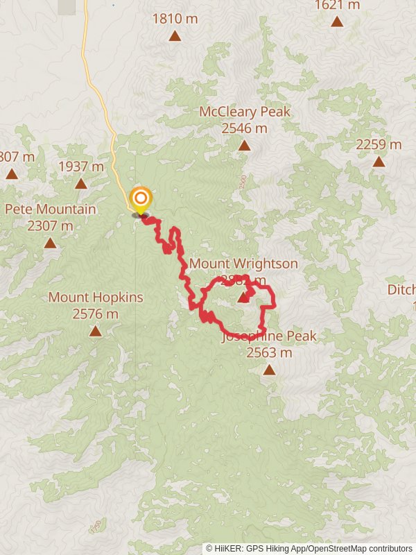 Super Trail, Mount Wrightson and Sky Islands Traverse Loop