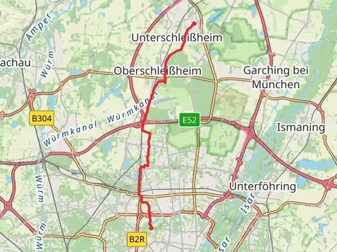 Lohhof to Olympia Park Walk