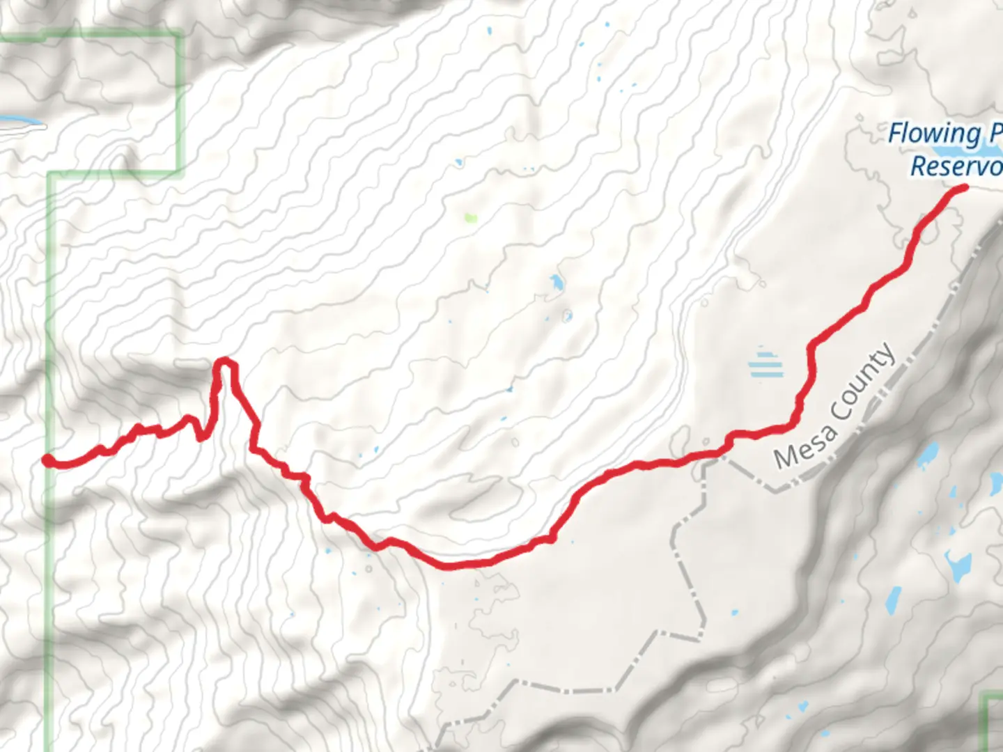 An image depicting the trail Indian Point Trail and its surrounding area.