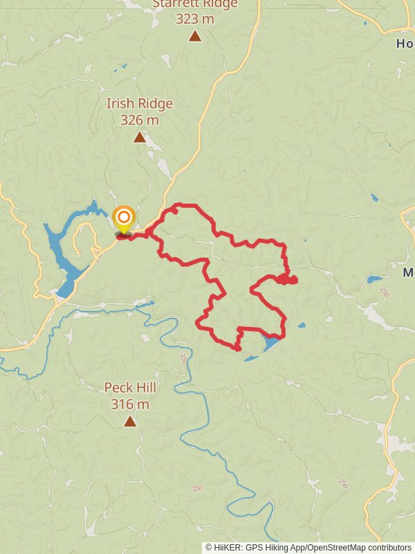 Zaleski Backpack Trail - South Loop