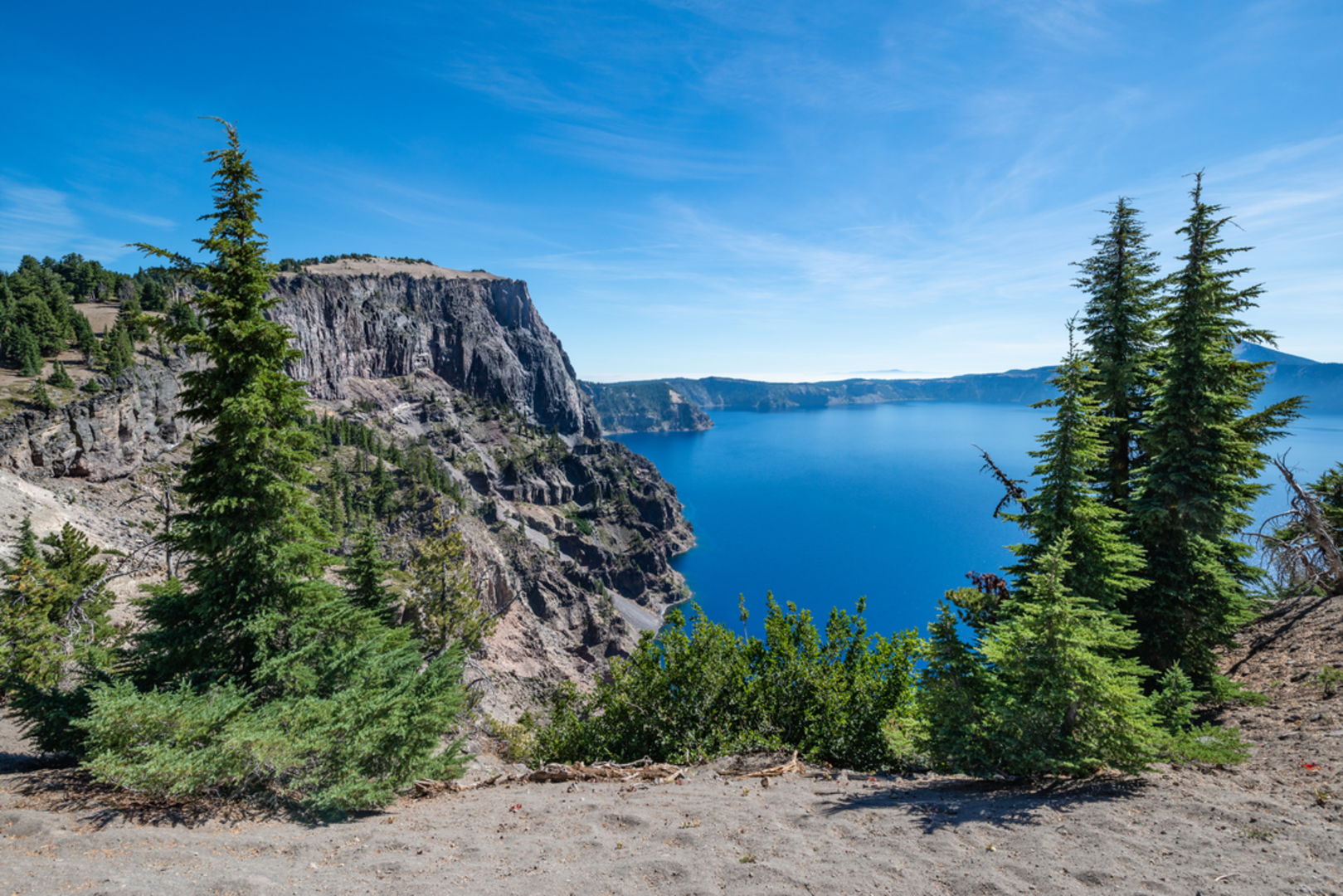An image depicting the trail Bald Crater Loop Trail via PTC and its surrounding area.