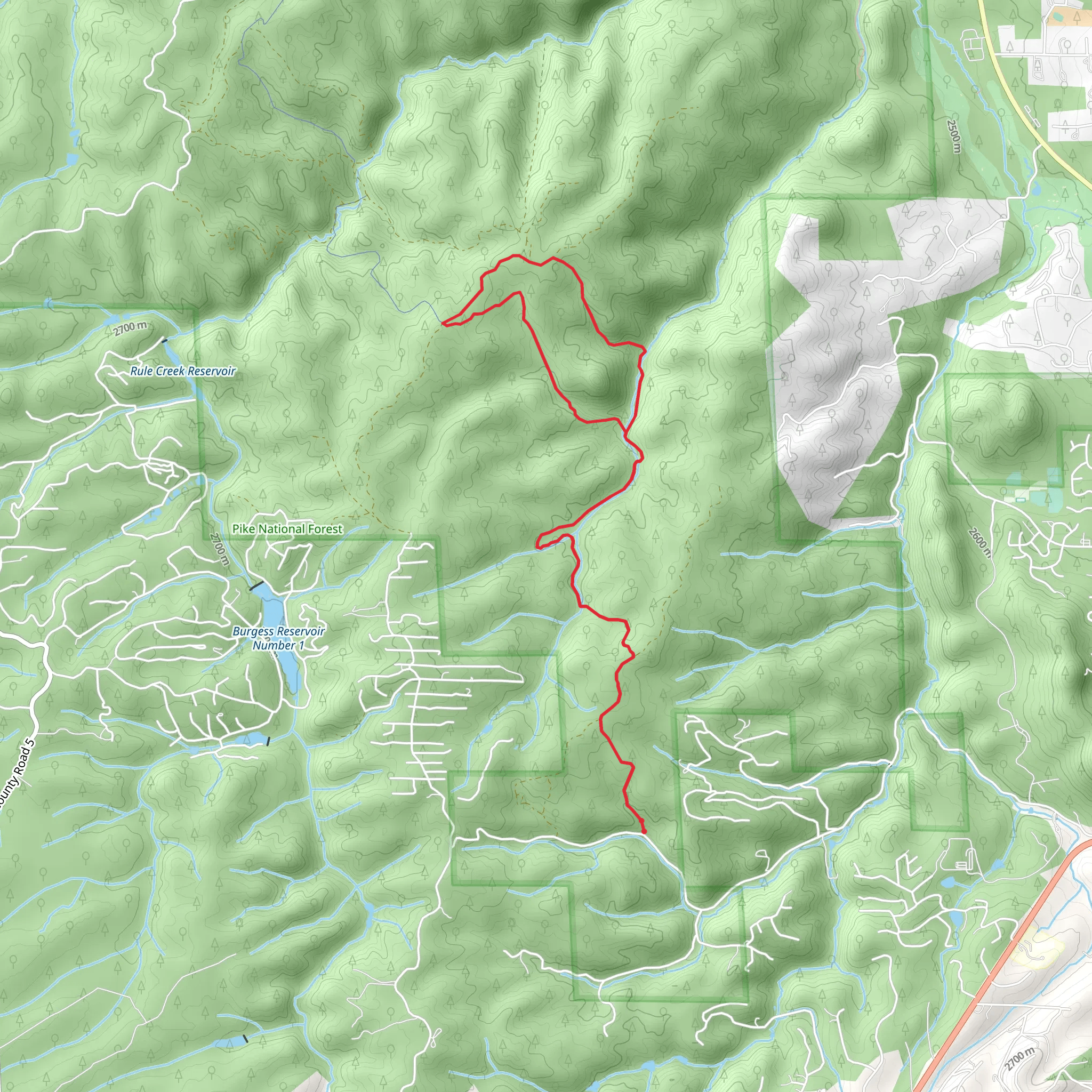 Broken Swing Arm Loop mobile static map