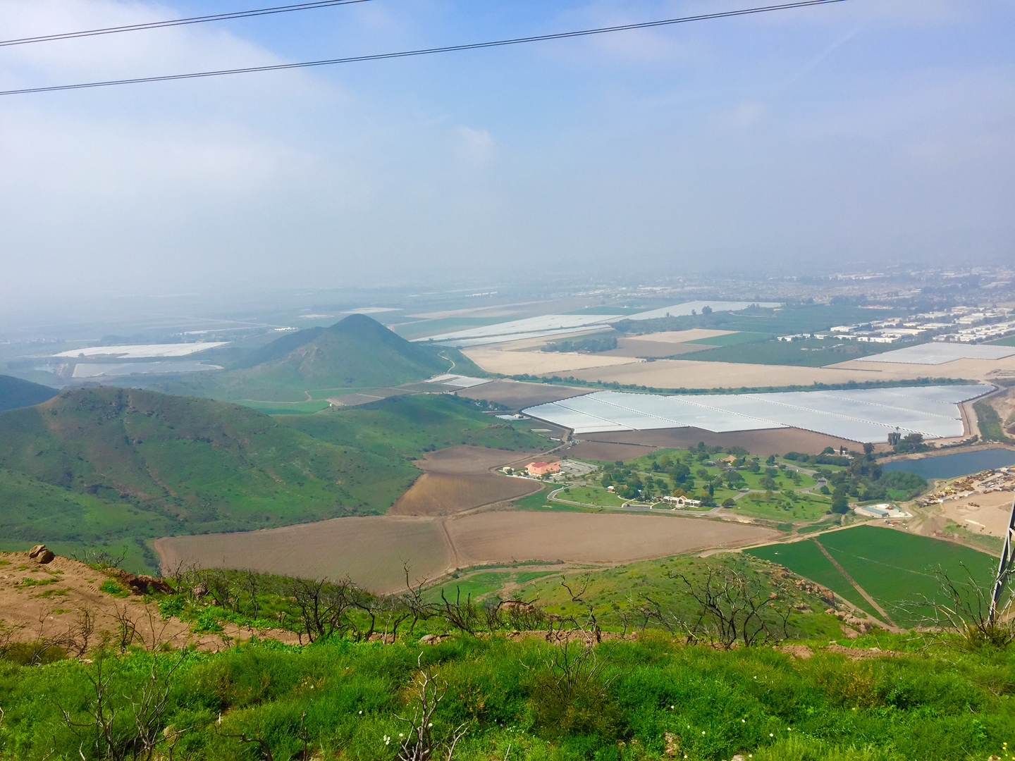 An image depicting the trail Conejo Mountain and its surrounding area.