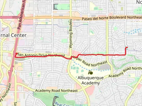 South Pino Arroyo and Raman Trail