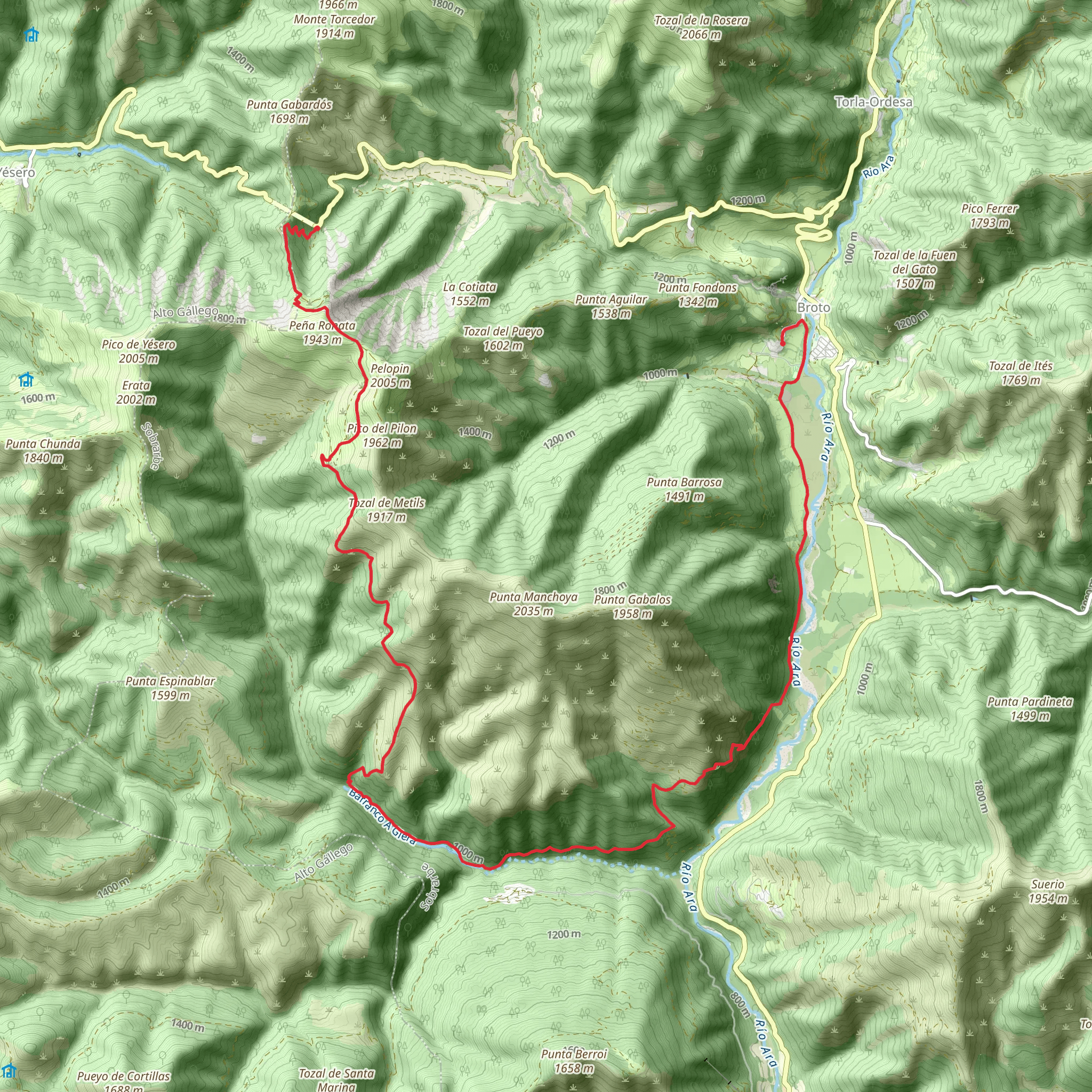 Sendero del Sobrepuerto PR HU 117 mobile static map