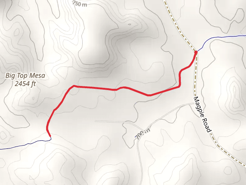 Maah Daah Hey Trail - West from Magpie Road