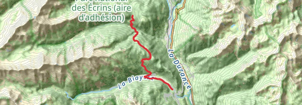 Via Alpina - Red Trail stage 112 Map