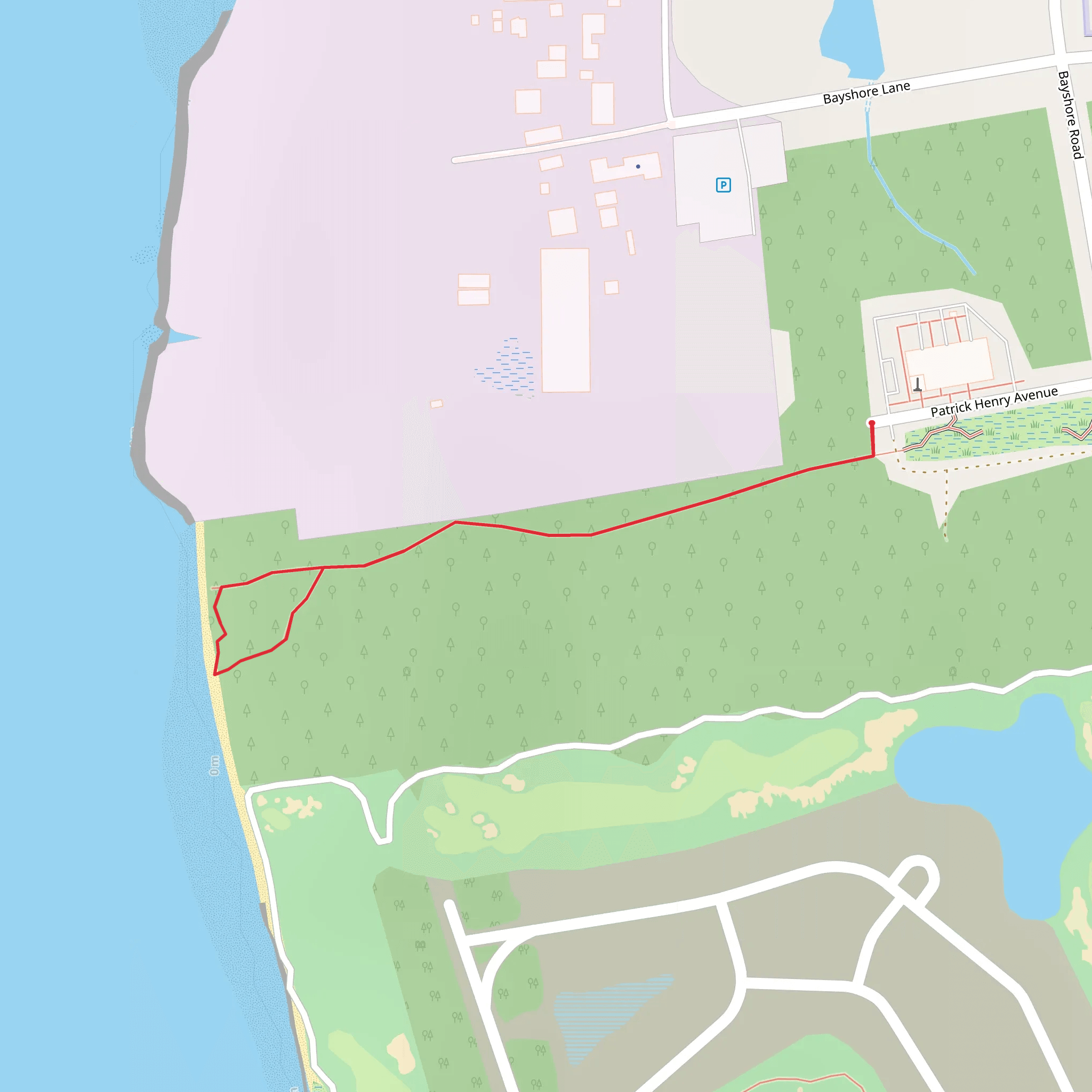 Patrick Henry Avenue mobile static map