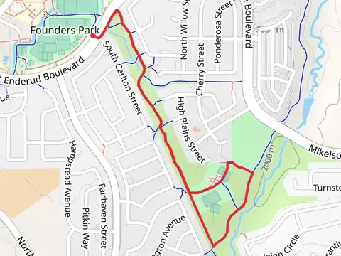 Mitchell Creek Powerline Trail