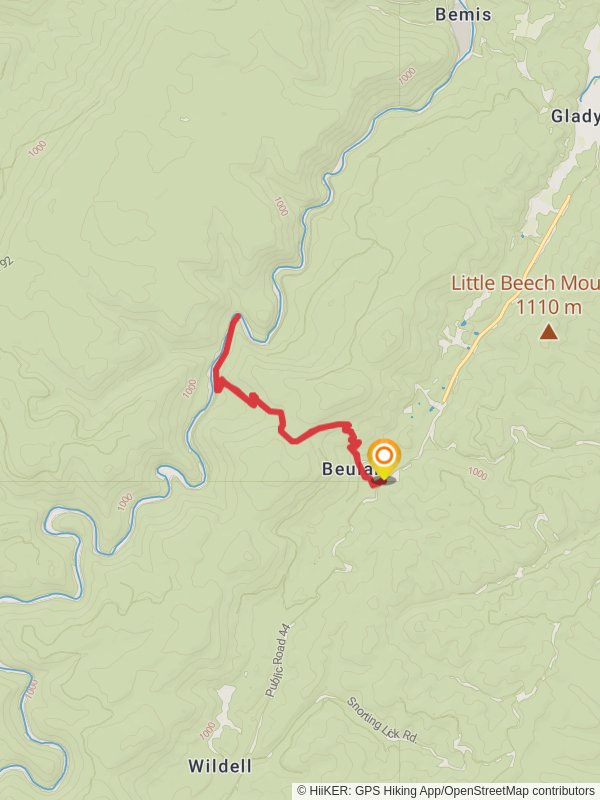 High Falls Trail - Beulah