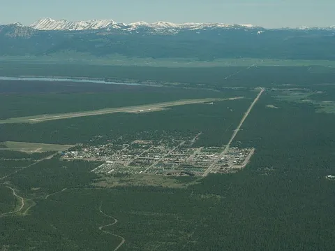 An image depicting the trail Windy Ridge via Dead Dog Trail and its surrounding area.