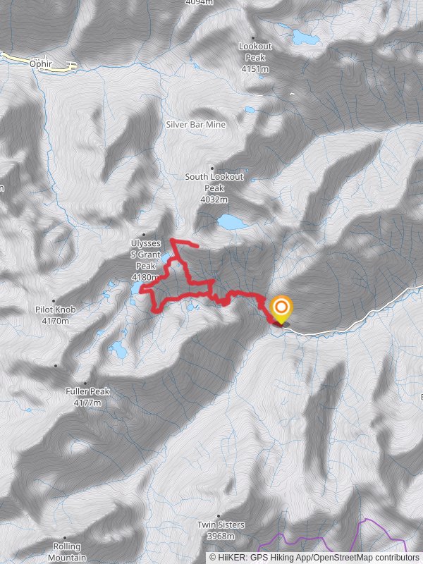 Ice and Island Lake Loop Trail