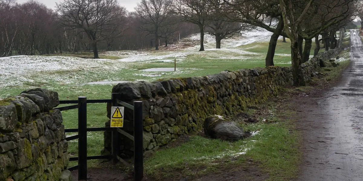 Croy Hill and the Antonine Wall near Kilsyth