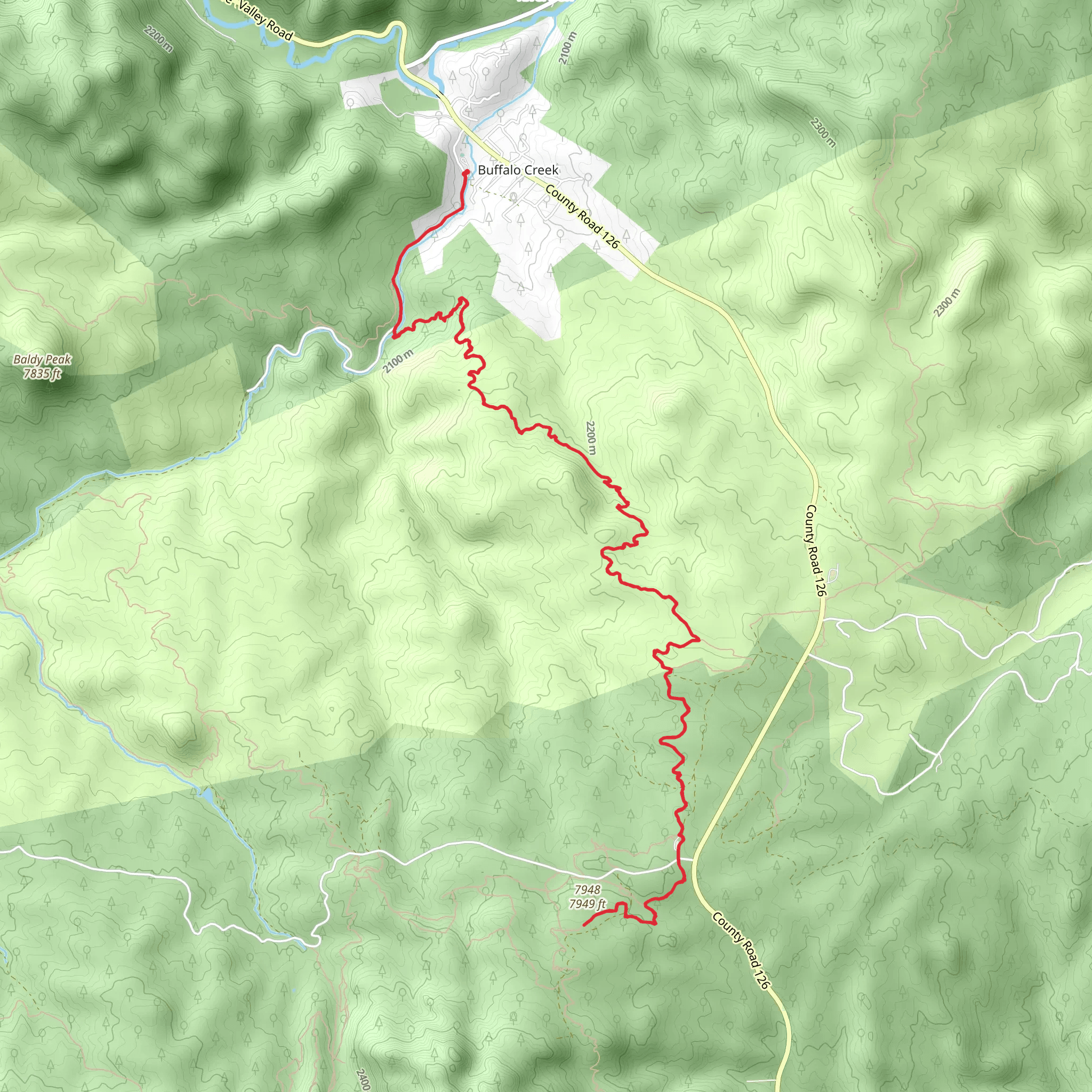 Nice Kitty, Buffalo Burn and Little Scragggy mobile static map