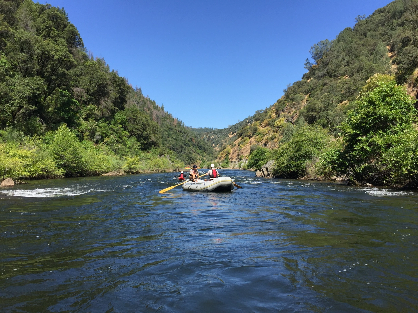 An image depicting the trail Satan's Cesspool and South Fork American River Trail and its surrounding area.