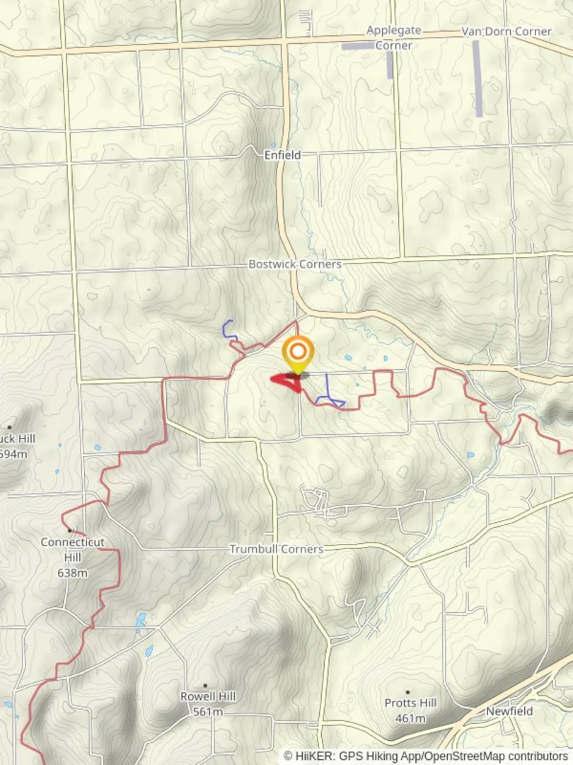 An image depicting the trail Finger Lakes - North Country Trail Loop and its surrounding area.