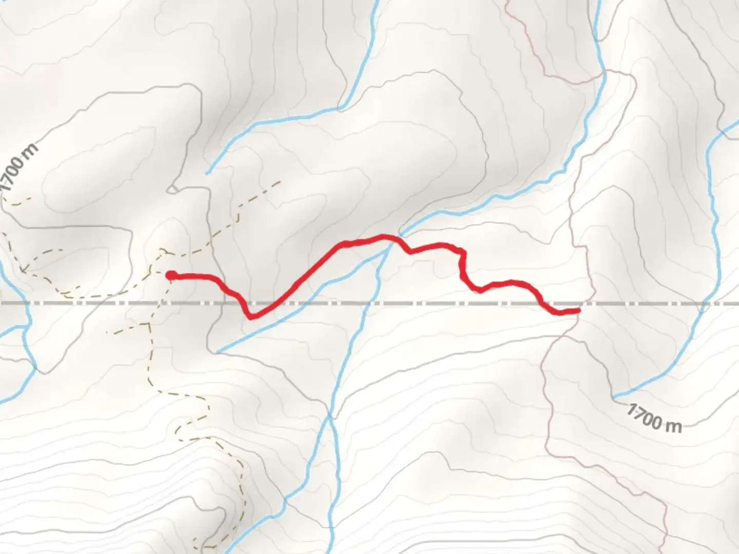 An image depicting the trail Kraigs Trail - Pike Creek Trail and its surrounding area.