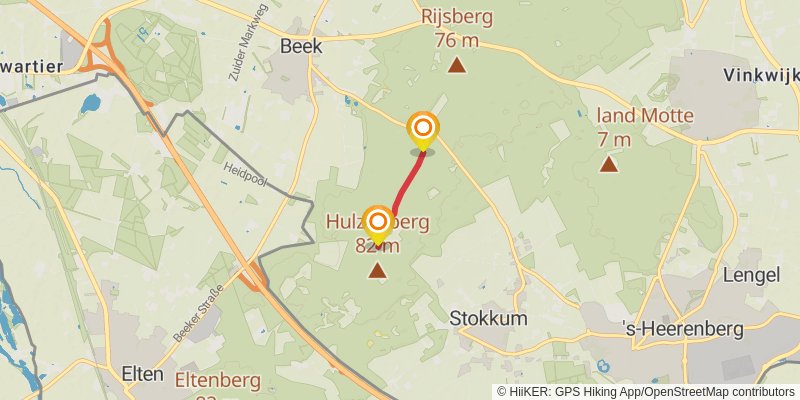 Pieterpad 2 alt 1 Map