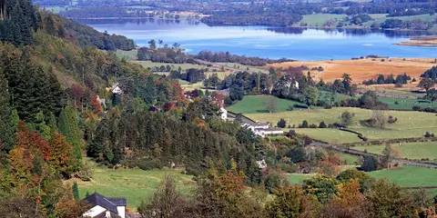 An image depicting the trail St Bega's Way and its surrounding area.