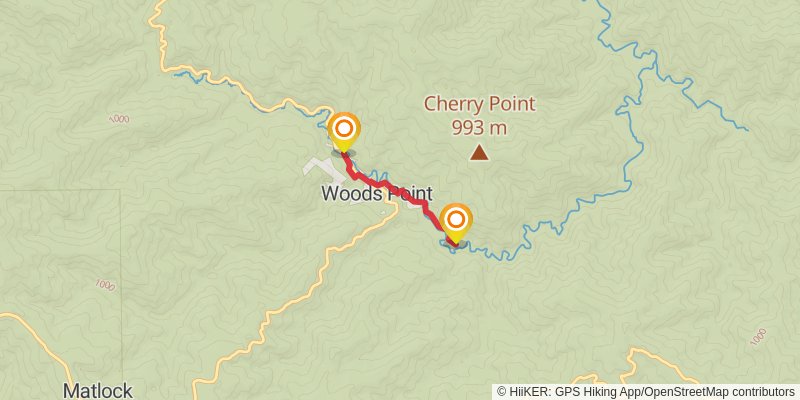 Cherry Point and Johnston Hill via McMillans Walking Track stage 2 Map