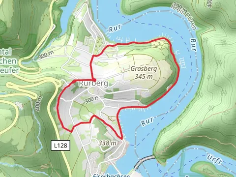 Rurberg Loop via Dorfrundgang Rurberg