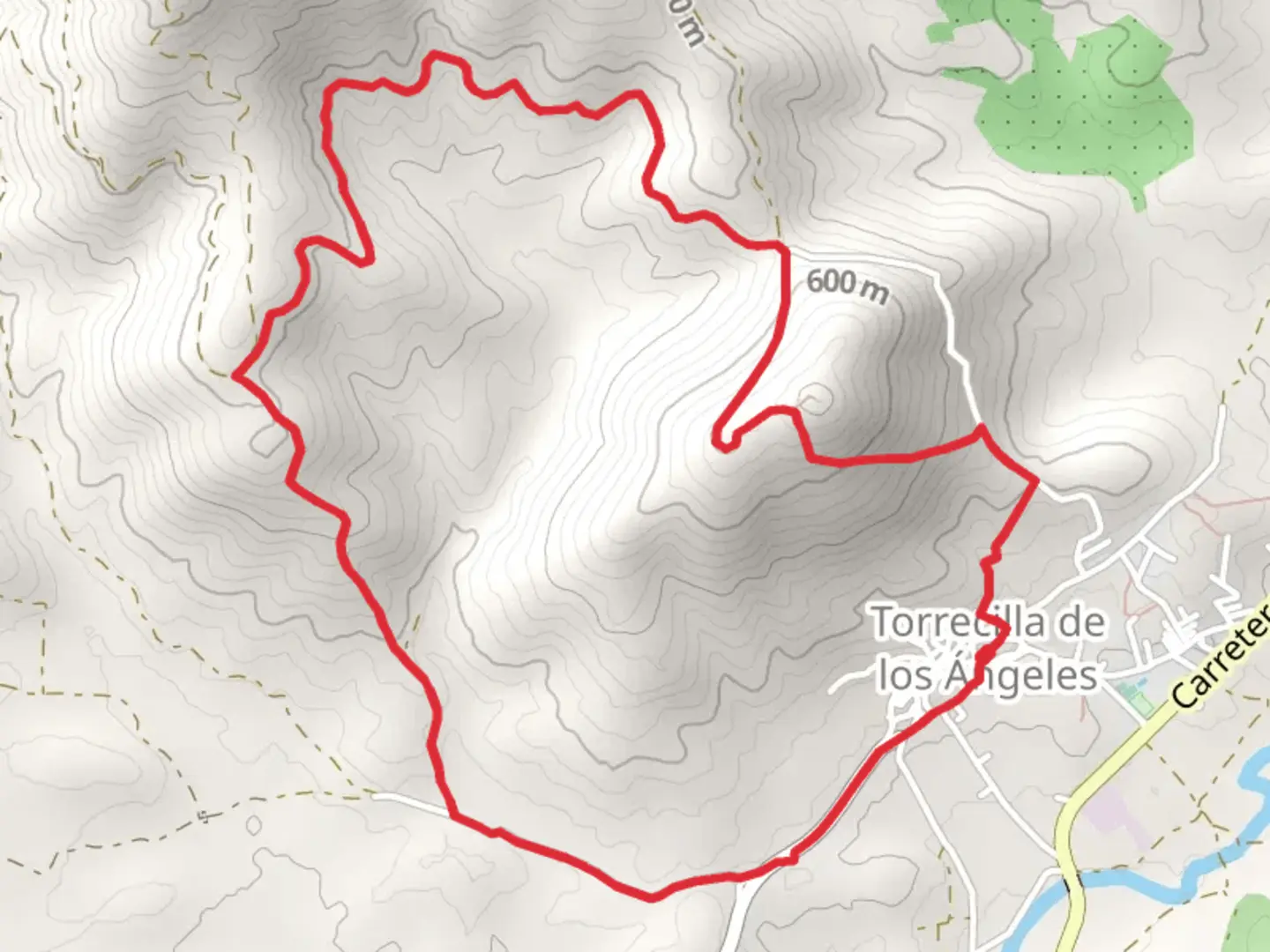 An image depicting the trail Los Angeles Mountain Range SL CC 202 and its surrounding area.