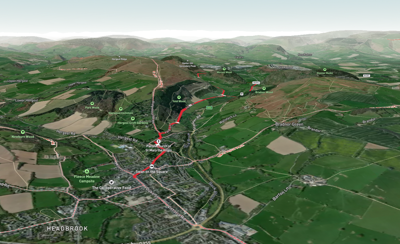Kington and Worsell Wood Loop