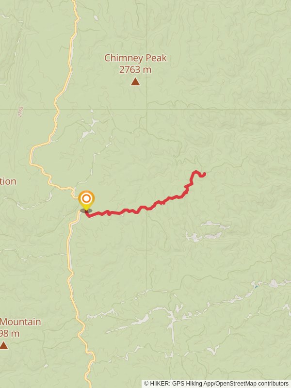 Forest Road 323 Winding Stairs