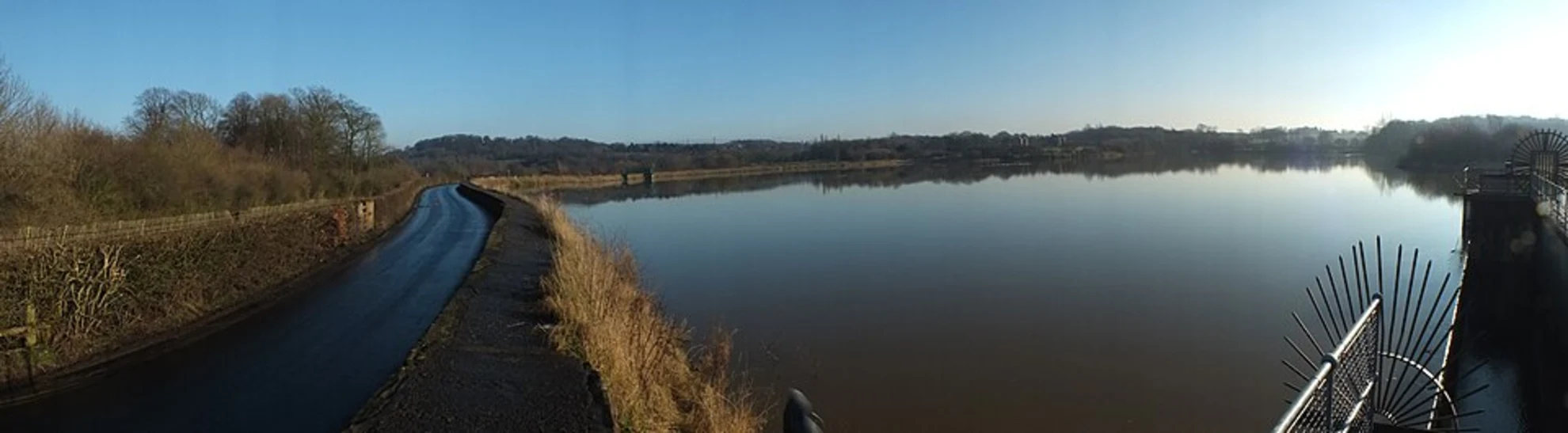 An image depicting the trail Walton Hall Gardens and Appleton Reservoir and its surrounding area.