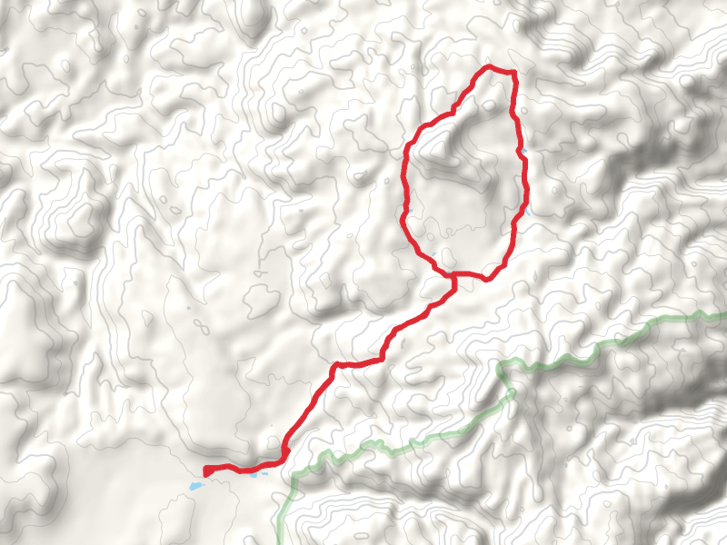 White Rocks Trail and Rock Spring Trail