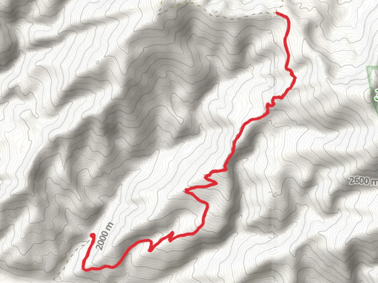 An image depicting the trail Telephone Ridge Trail and its surrounding area.