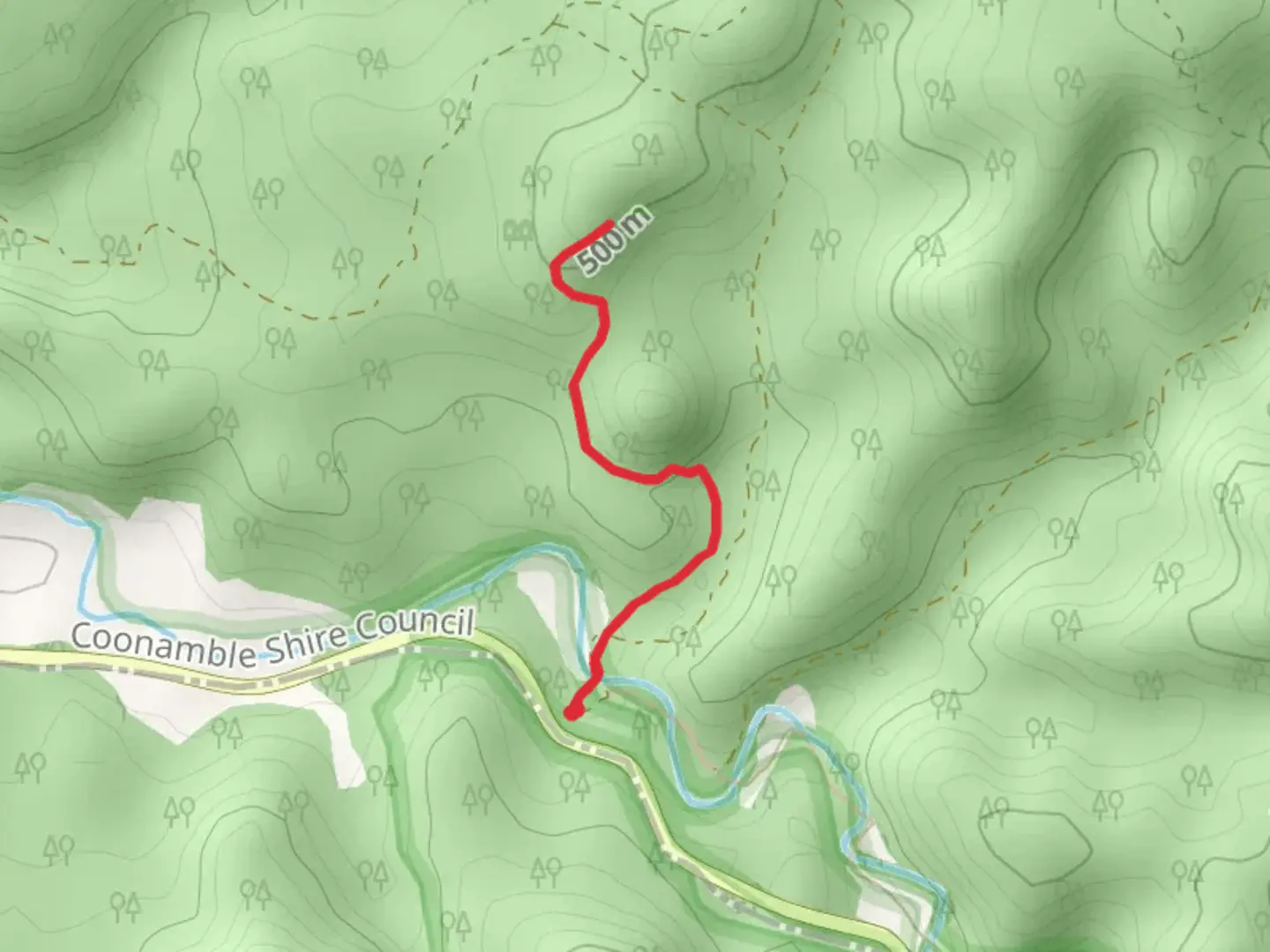 An image depicting the trail Tara Cave Trail and its surrounding area.