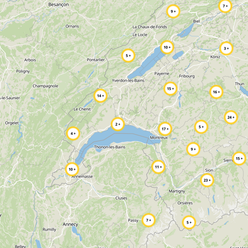 de Lausanne Static Map