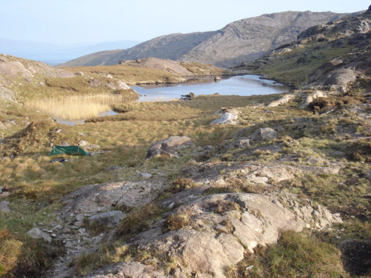 An image depicting the trail Mullach Thiar Walk via Fermoyle Loop and its surrounding area.