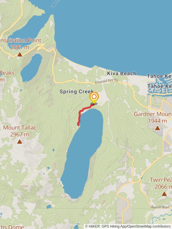 Moraine Trail to Sawmill Core