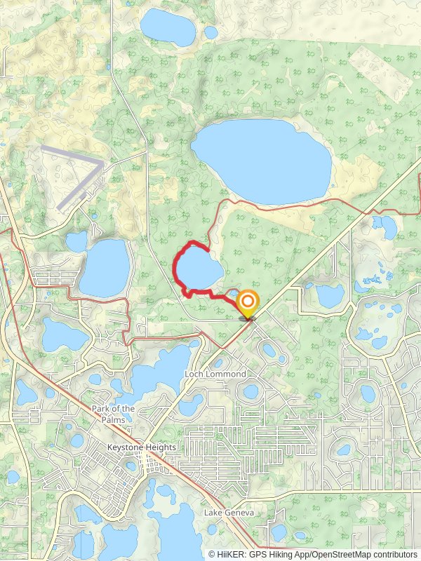 Magnolia Lake from Treat Road