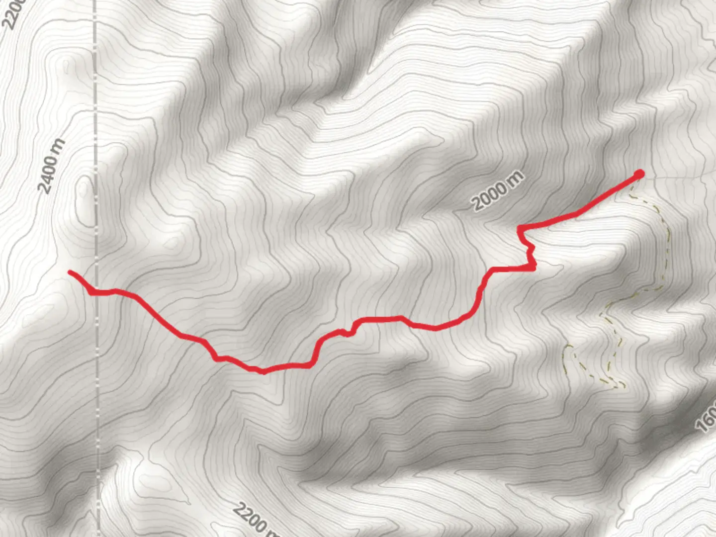 An image depicting the trail Pole Creek Trail and its surrounding area.