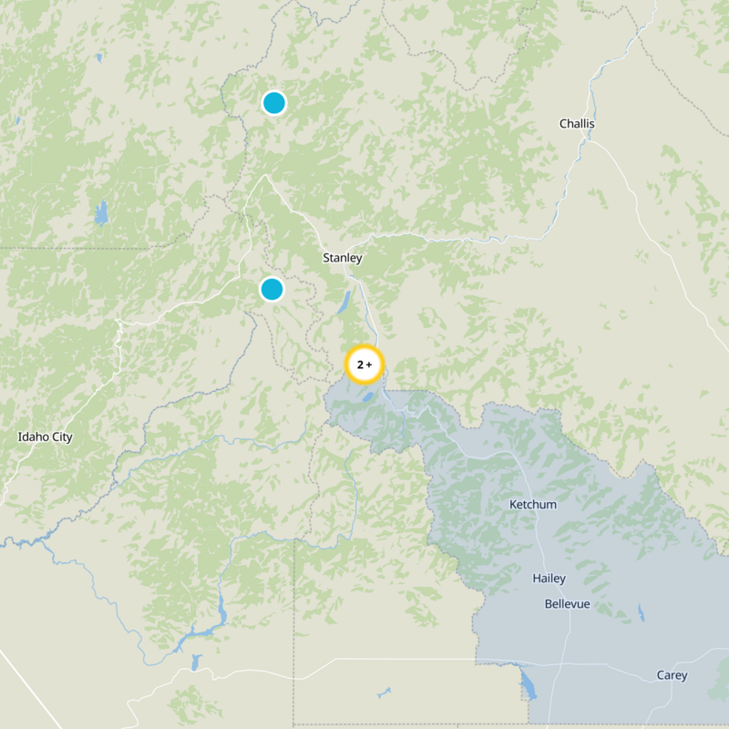 Blaine County Static Map