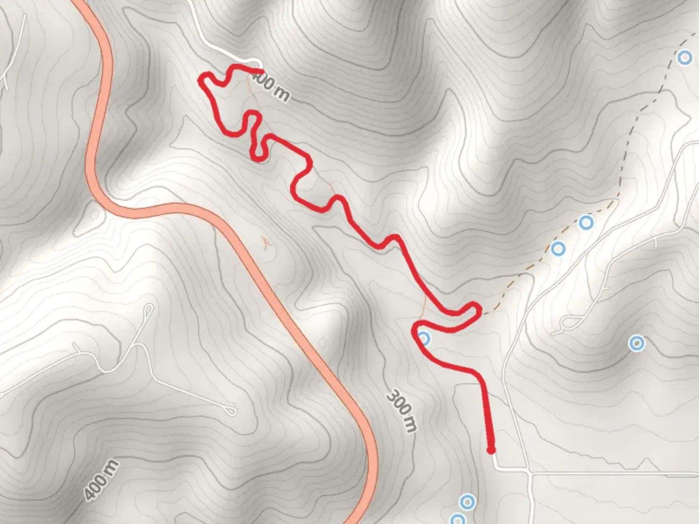An image depicting the trail Maryhill Loops Road and its surrounding area.