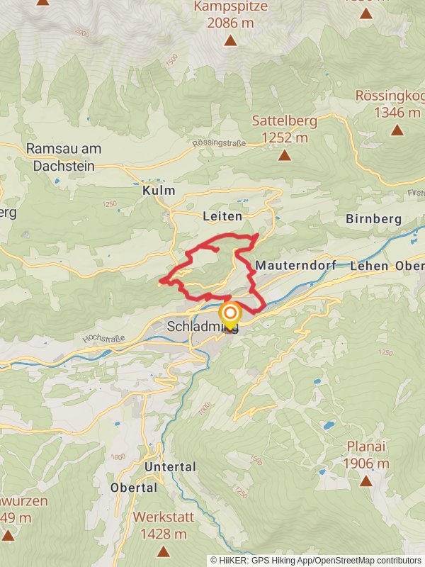 Katzenburg Tour mobile static map