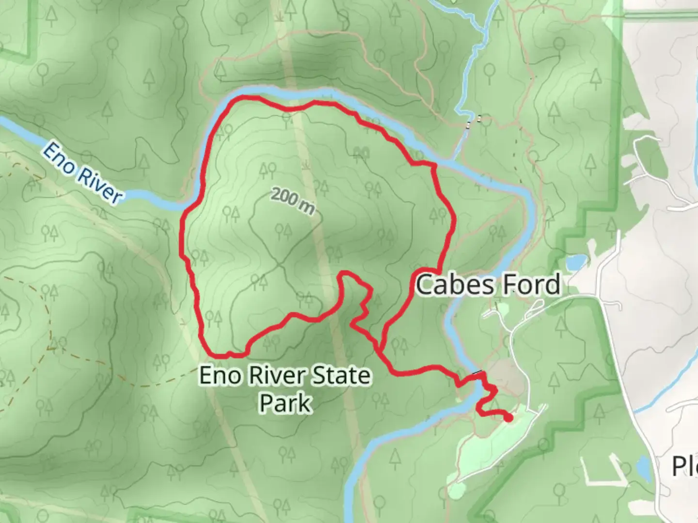An image depicting the trail Cox Mountain Loop Trail and its surrounding area.