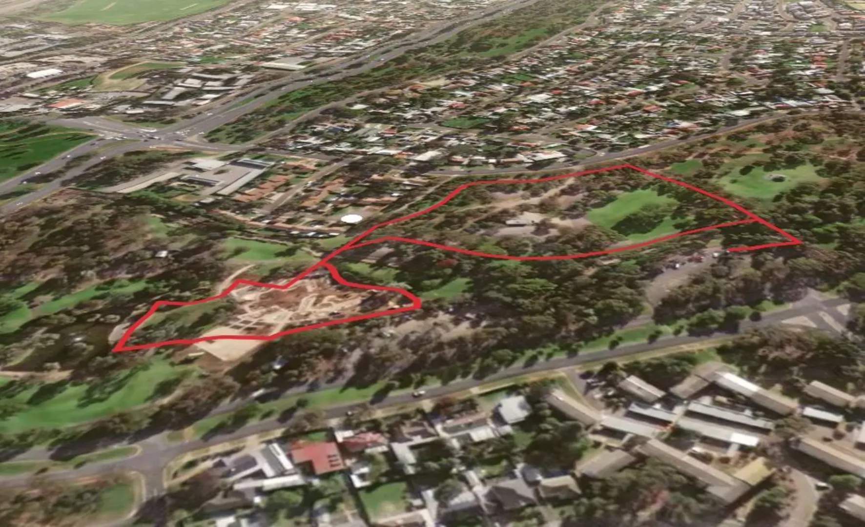 An image depicting the trail Fremont Park Short Trail and its surrounding area.