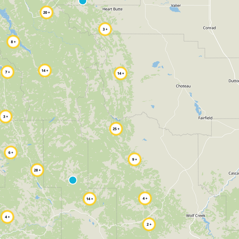 Teton County Static Map