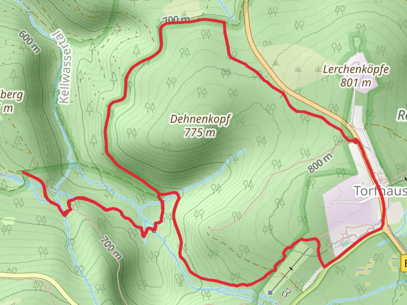 Nationalpark Besucherzentrum TorfHaus, Jungfernklippe and Lerchenkopfe Loop