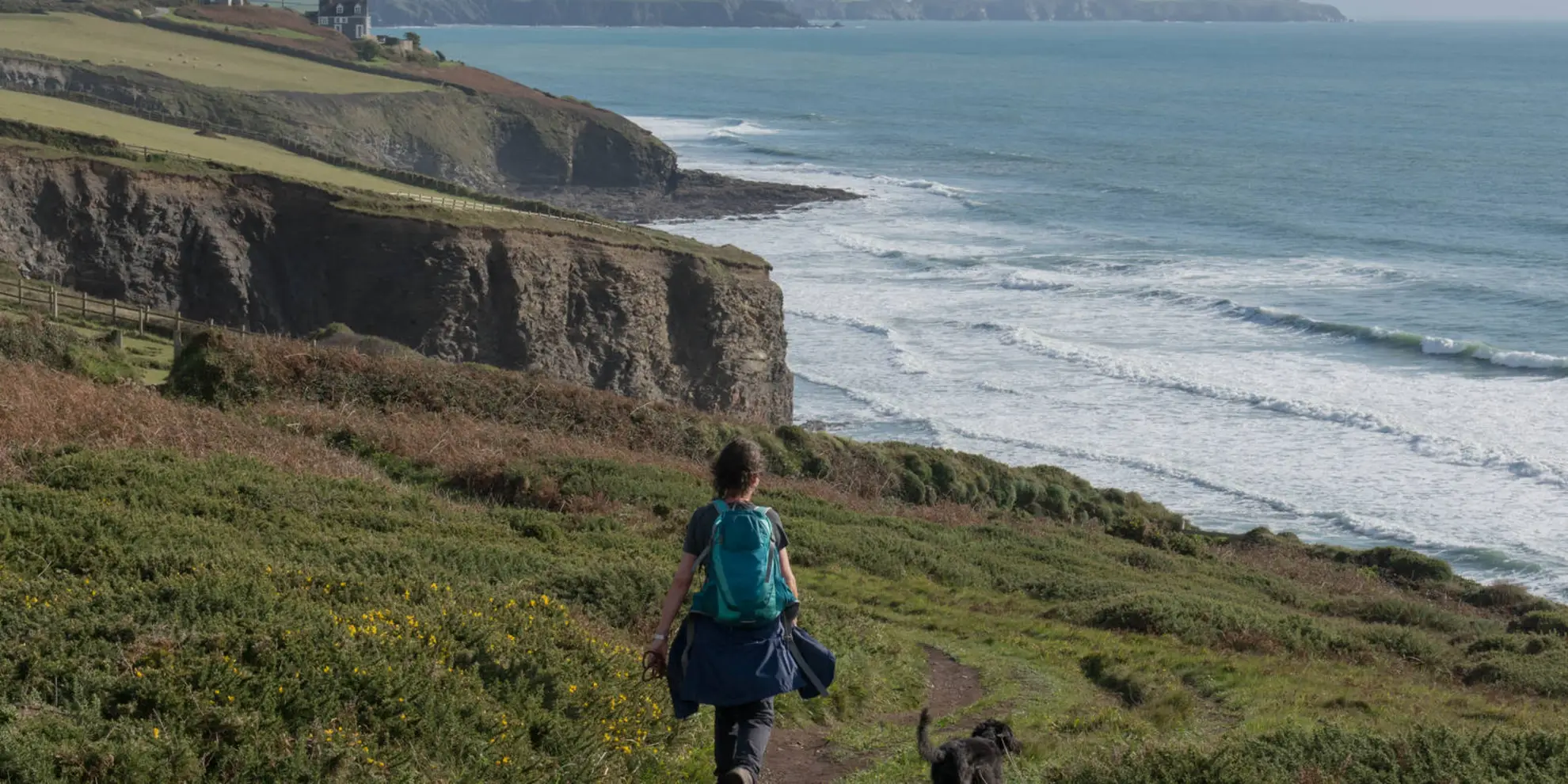 An image depicting the trail The Lizard Coastal Walk - Cornwall and its surrounding area.