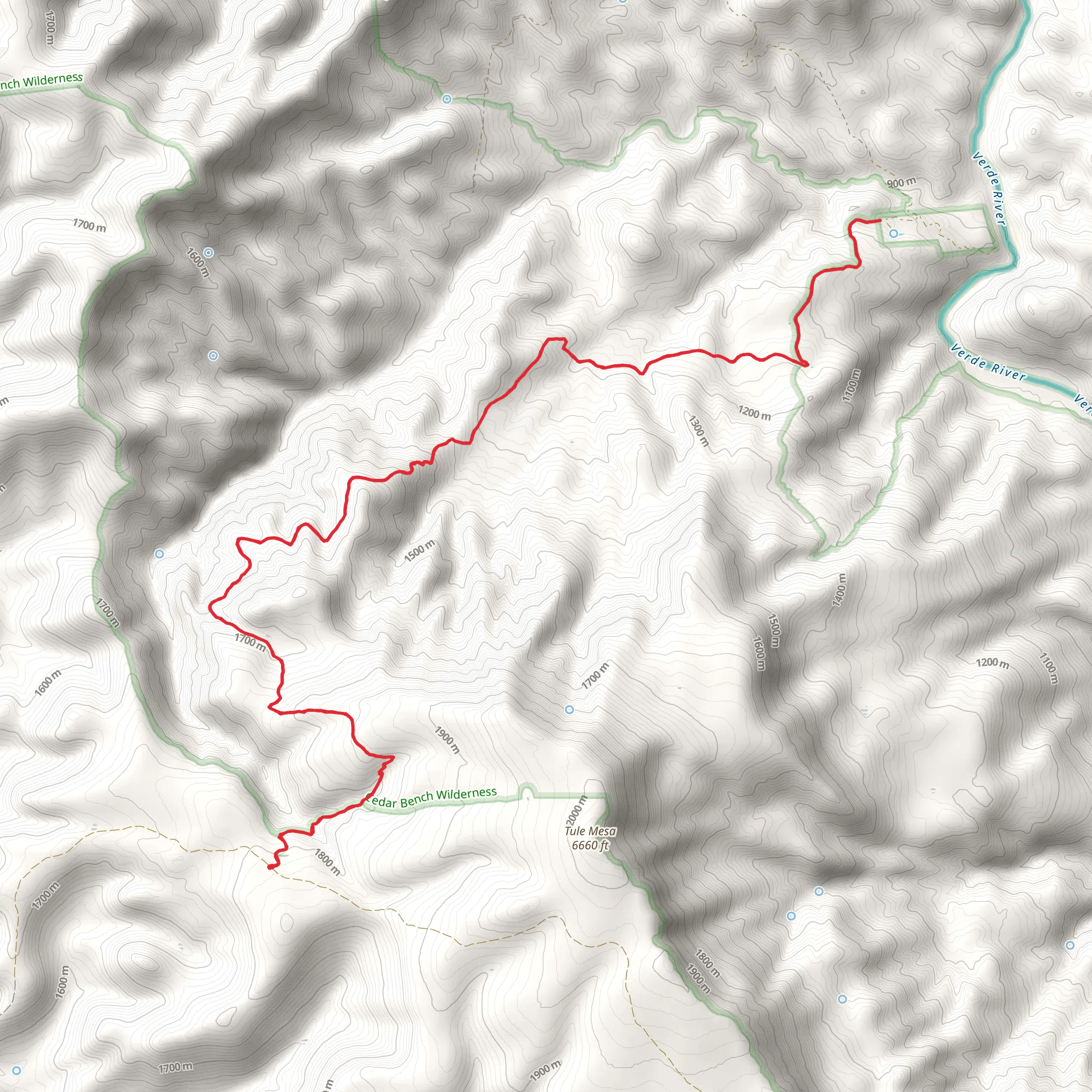 Oxbow Trail mobile static map